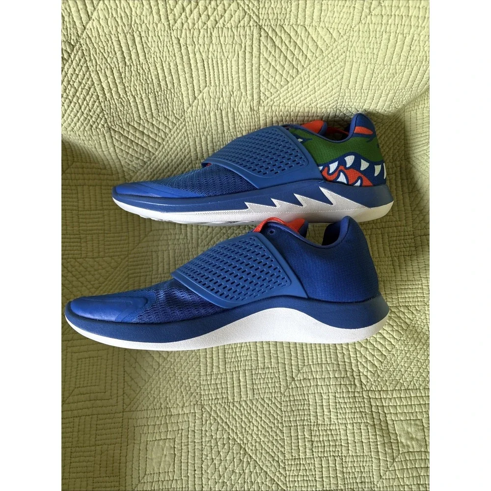 Jordan Grind2 Florida Gators Men 8.5 Blue Red Green Graphic Training Shoes Nwob